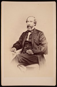 Porträt von Walter Lenox 1817-1874, vor 1874