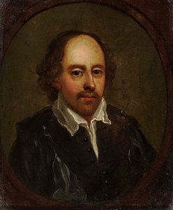Porträt von William Shakespeare 1564-1616, erste Hälfte des 17. Jahrhunderts