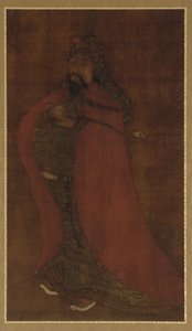 Porträt eines Han-Kaisers, 1279-1368 von Unbekannt