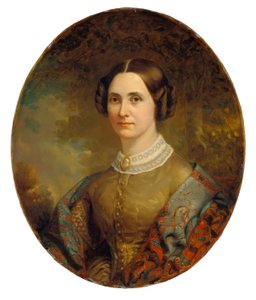 Porträt einer Dame, ca. 1855-1860