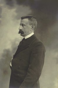 Porträt des Pianisten und Komponisten Moritz Moszkowski 1854-1925, ca. 1900 von Unbekannt