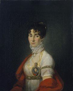 Porträt der Schauspielerin und Sängerin, Gräfin Praskovya Sheremetyeva Zhemchugova 1768-1803