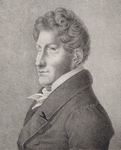 Porträt des Komponisten Friedrich Kuhlau