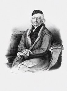 Porträt des Komponisten Johann Christian Heinrich Rinck 1770-1846 von Unbekannt