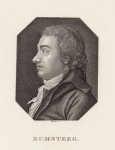 Porträt des Komponisten Johann Rudolf Zumsteeg 1760-1802, ca. 1800 von Unbekannt