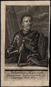 Porträt des Hetman Iwan Masepa 1639-1709, frühes 18. Jahrhundert von Unbekannt