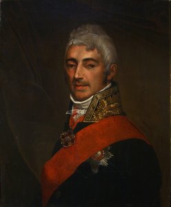 Porträt des Dichters Ivan Ivanovich Dmitriev