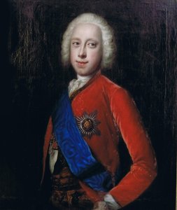 Porträt des Zaren Peter III. von Russland 1728-1762, zweite Hälfte des 18. Jahrhunderts von Unbekannt