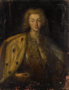 Porträt des Zaren Peter II. von Russland, 18. Jahrhundert