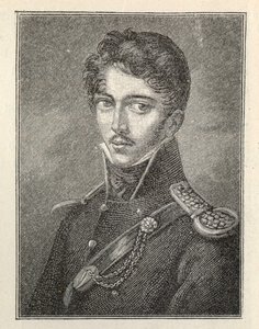 Porträt des Autors Theodor Körner 1791-1813 von Unbekannt