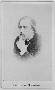 Porträt des Komponisten Amboise Thomas 1811-1896, ca. 1860-1870 von Unbekannt