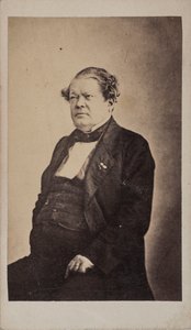 Porträt des Komponisten Auguste-Mathieu Panseron 1796-1859, ca. 1855 von Unbekannt