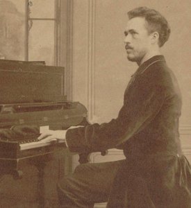 Porträt des Komponisten Benjamin Godard 1849-1895, 1882 von Unbekannt