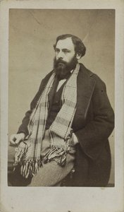 Porträt des Komponisten Ferdinand Poise 1828-1892, ca. 1875 von Unbekannt