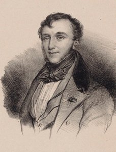 Porträt des Komponisten Friedrich Kalkbrenner 1785-1849 von Unbekannt