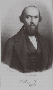 Porträt des Komponisten Johann Friedrich Franz Burgmüller 1806-1874, um 1840 von Unbekannt