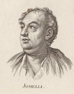 Porträt des Komponisten Niccolò Jommelli 1714-1774