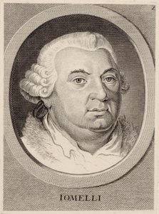 Porträt des Komponisten Niccolò Jommelli 1714-1774 von Unbekannt