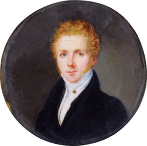 Porträt des Komponisten Vincenzo Bellini 1801-1835, ca. 1830 von Unbekannt
