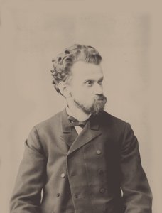 Porträt des Dirigenten und Komponisten Eduard Nápravník 1839-1916