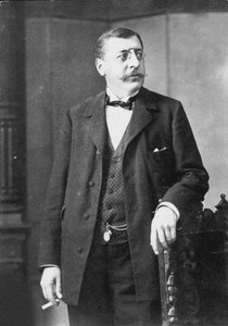 Porträt des Dirigenten und Komponisten Felix Mottl 1856-1911