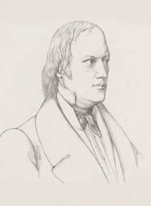 Porträt des Dirigenten und Komponisten Johann Nepomuk Schelble 1789-1837, ca. 1830-1840 von Unbekannt