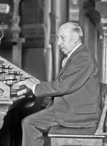 Porträt des Organisten und Komponisten Charles-Marie Widor 1844-1937, 1927