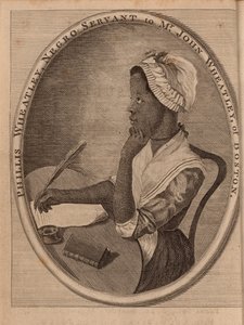 Porträt der Dichterin Phillis Wheatley ca. 1753-1784, 1773