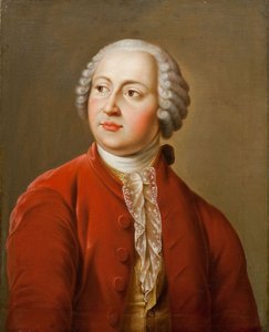 Porträt des Gelehrten Mikhail V. Lomonosov 1711-1765, frühes 19. Jahrhundert von Unbekannt