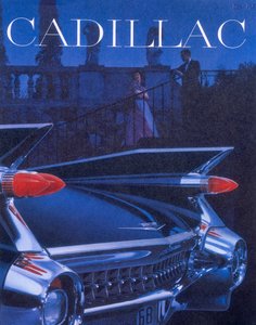 Werbeplakat für einen Cadillac, 1959 von Unbekannt