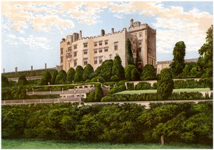 Powis Castle, Powys, Wales, Heim des Earl of Powys, ca. 1880 von Unbekannt