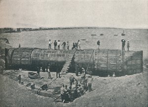 Vorbereitung zum Start, 1877 von Unbekannt
