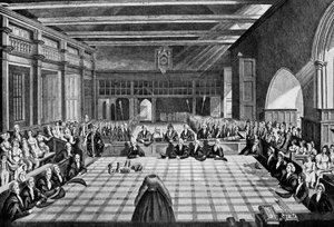 Präsentation der Sheriffs in Westminster, London, ca. 1920