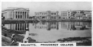 Präsidentschaftskolleg, Kalkutta, Indien, um 1925