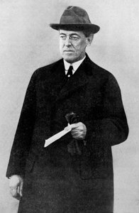 Präsident Woodrow Wilson, Erster Weltkrieg, 1916, ca. 1920 von Unbekannt