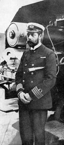 Prinz George als Kapitän in der Royal Navy, um 1900-1920, 1936