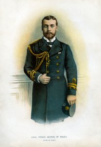 Prinz Georg von Wales, Herzog von York, 1890-1893 von Unbekannt