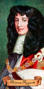 Prinz Rupert, aus einer Serie von Zigarettenkarten von Unbekannt