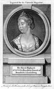Prinzessin Augusta Charlotte, Herzogin von Braunschweig-Wolfenbüttel von Unbekannt