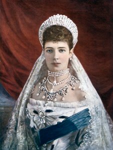 Prinzessin Marie Sophie Frederikke Dagmar, Kaiserinwitwe von Russland, spätes 19. - frühes 20. Jahrhundert von Unbekannt