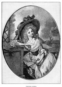 Prinzessin Sophia, fünfte Tochter von George III, 19. Jahrhundert von Unbekannt