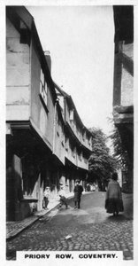 Priory Row, Coventry, West Midlands, ca. 1920er
