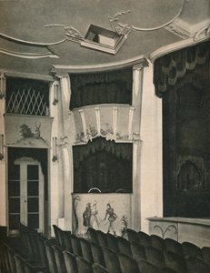 Proszenium und Bühnenlogen im Komödientheater, Berlin, ca. 1926