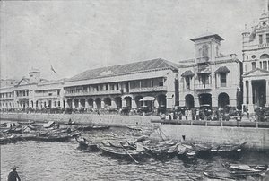 Kai in Singapur, 1924 von Unbekannt