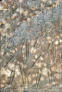 Königin Hatschepsut und ihr Mitregent Pharao Thutmosis III, 18. Dynastie