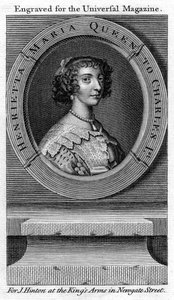 Königin Henrietta Maria, Gemahlin von Karl I.