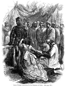 Königin Philippa 1314-1369 bittet für die Bürger von Calais, 1346