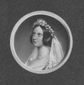 Königin Victoria zur Zeit ihrer Hochzeit