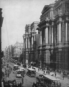 Randolph Street, Chicago, Illinois, um 1897