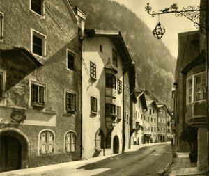 Rattenberg, Tirol, Österreich, um 1935